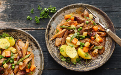 Frikassée aus Wildentenkeulen